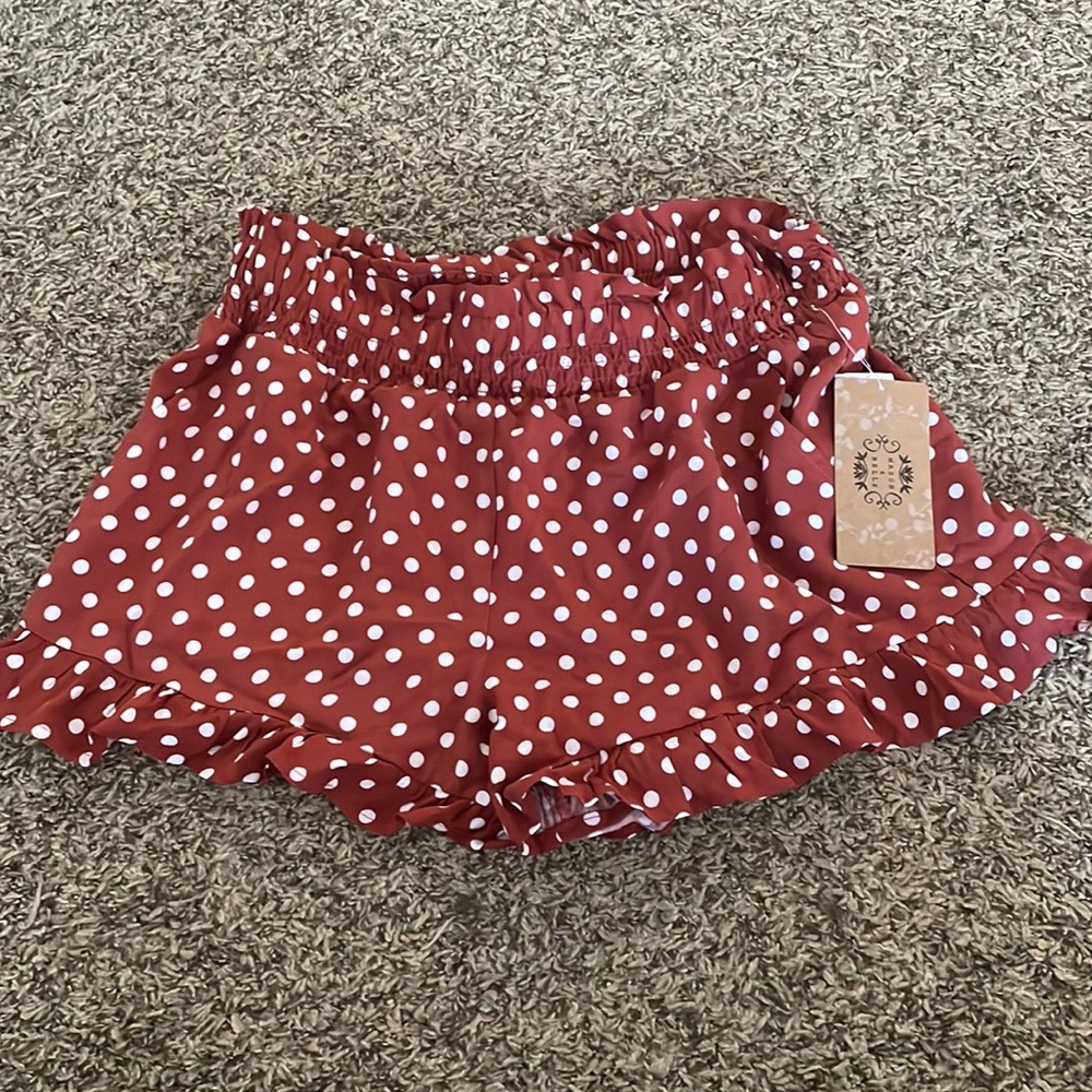 Mason & Belle - Ziggy Ruffle Pull-On Shorts